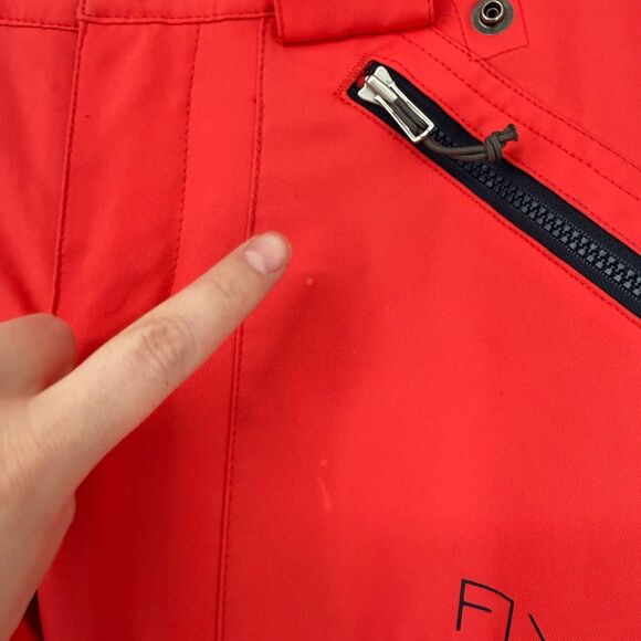Flylow Snow Snowboard Ski Pants Intuitive Fabric 2 Layers Pink Red Women XS - Picture 6 of 16